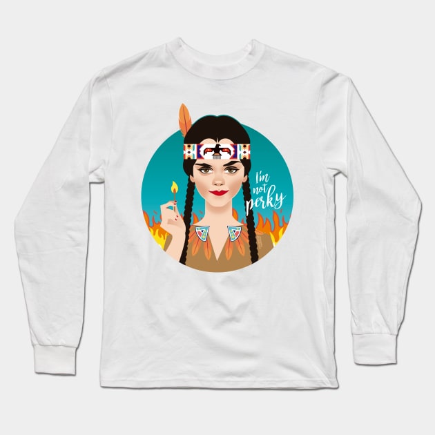 Wednesday Long Sleeve T-Shirt by AlejandroMogolloArt